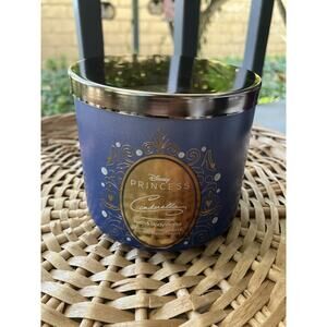 DISNEY PRINCESS CINDERELLA 3 Wick CANDLE Bath & Body Works Rare Sold Out